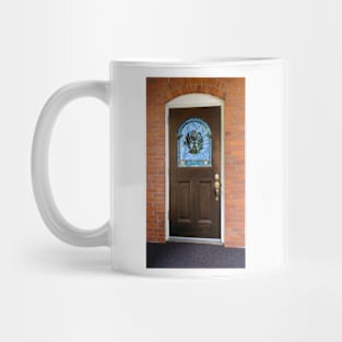 St Paul Stained Glass Window Door Mug